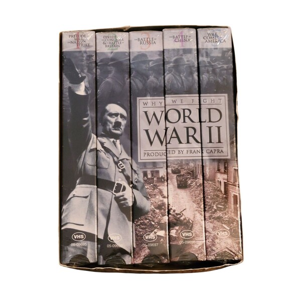 New Sealed World War II VHS Frank Capra Why We Fight Complete Series 5 Pack - Picture 3 of 5